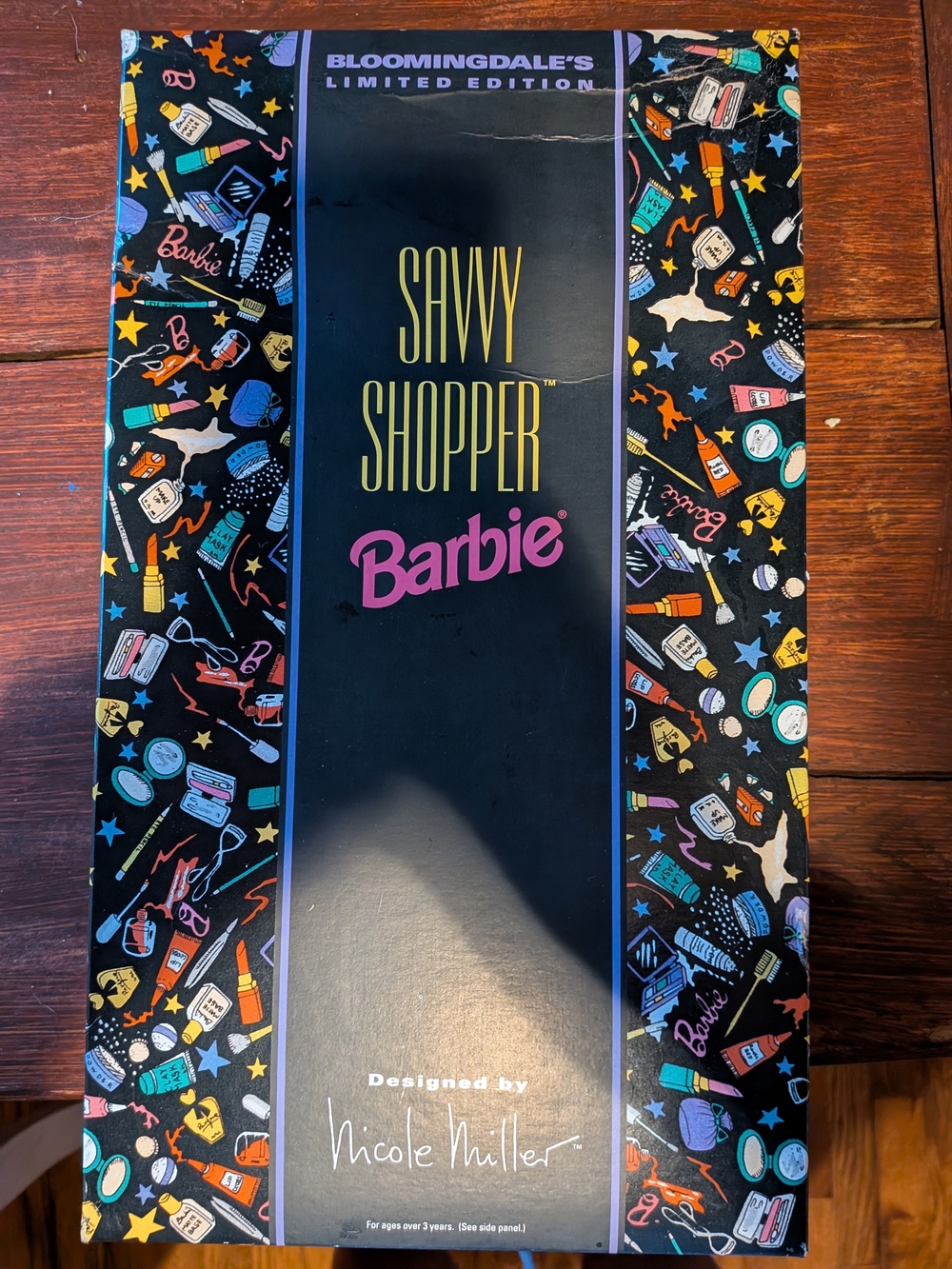 Barbie Savvy Shopper— Black with Multicolor Accents